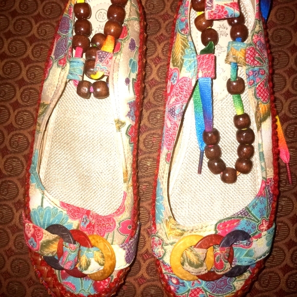 Xiruyi canvas shoes size 38 new Are Perfect For Magnolia Pearl Outfits Bohemian - Picture 1 of 3